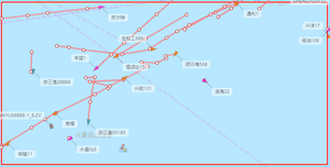 区域航迹回放
