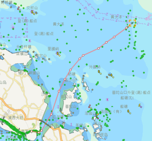单船航迹回放